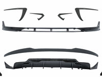 Pachet Exterior Aerodinamic compatibil cu Tesla Model 3 (2017-) Carbon Look CBTSLM3CF