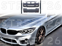 Pachet Exterior Compatibil Cu BMW Seria 4 F32 F33 Coupe Cabrio (2013-2020) M4 Design Gauri Proiectoare