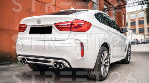 Pachet Exterior Compatibil Cu BMW X6 F16 (2014-2019) X6M Design