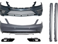 Pachet Exterior Compatibil Cu Mercedes-Benz S-Class 2013-2017 S65 Look Cu Ornamente Tobe Design COCBMBW222AMGS65W222B