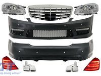 Pachet Exterior compatibil cu MERCEDES Benz W221 S-Class (2005-2009) Facelift