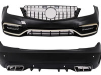 Pachet Exterior compatibil cu Mercedes C-Class W204 2007-2015 Conversie la W205 C63 Design