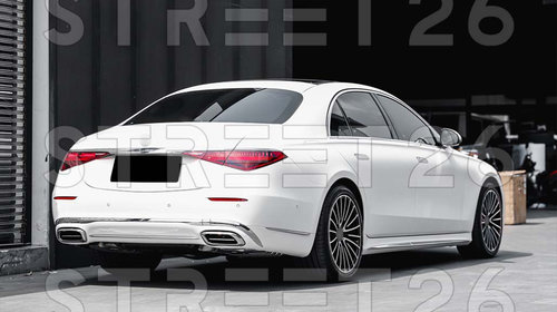 Pachet Exterior Compatibil Cu Mercedes S-Class W223 V223 Sedan (2020-Up) M-Design