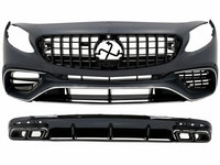 Pachet Exterior compatibil cu Mercedes S-Class C217 Coupe Sport Line (2015-2021) S63 Design CBMBC217S63BC