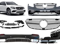 Pachet exterior compatibil Mercedes GLC X253 (2015+) AMG63 Design