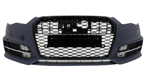 Pachet Exterior Complet compatibil cu Audi A6 C7 4G Limousine (2011-2018) Conversie la 2018 Design