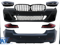 Pachet Exterior Complet compatibil cu BMW Seria 5 G30 (2017-2019) M-Tech Conversie la G30 LCI 2020 Design