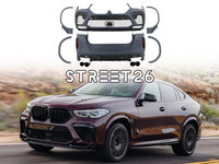 Pachet Exterior Complet Compatibil Cu BMW X6 G06 (10.2019-Up) X6M Design