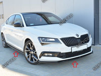 Pachet Exterior Prelungiri Body kit tuning Skoda Superb Mk3 2015- v1 - Maxton Design