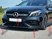 Pachet Exterior Prelungiri Body kit tuning Mercedes A Class W176 AMG Facelift 2015-2018 v1 - Maxton Design