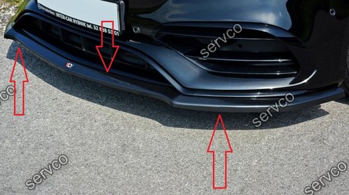 Pachet Exterior Prelungiri Body kit tuning Mercedes A Class W176 AMG Facelift 2015-2018 v1 - Maxton Design
