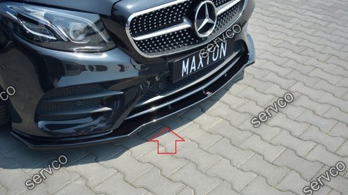 Pachet Exterior Prelungiri Body kit tuning Mercedes E Class W213 Coupe Amg-Line 2017- v1 - Maxton Design