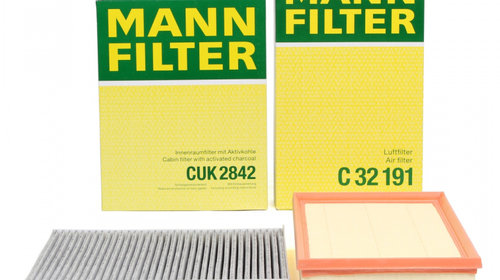Pachet Revizie Filtre Aer + Polen Mann Filter