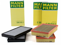 Pachet Revizie Filtru Aer + Polen Mann Filter Bmw Seria 7 E65, E66, E67 2001-2009