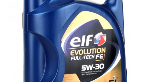 Pachet Revizie Ulei Motor Elf Evolution Full Tech FE 5W-30 5L + Filtru Ulei Oe Renault Clio 1 1990-1998 8200768913