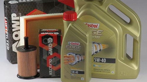 Pachet schimb ulei CASTROL 5W40, Volkswagen T