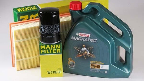 Pachet schimb ulei CASTROL 5W40 VW NEW BEETLE