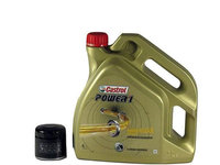 Pachet schimb ulei CASTROL POWER 1 10W40, BMW S 1000 RR, 2008->2017