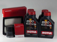 Pachet schimb ulei MOTUL 5W30, Honda Hybrid Insight, 1.3i, 88CP+EL, 2009-prezent