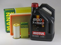 Pachet schimb ulei MOTUL 5W30, Volkswagen Tiguan II, 2 TSI, 180-220CP, 2016-prezent