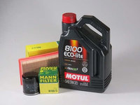 Pachet schimb ulei MOTUL 8100 Eco-Lite 0W20, Toyota Corolla XI Hybrid , 73CP, 2014-Prezent