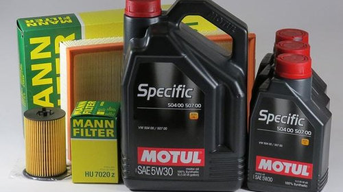 Pachet schimb ulei MOTUL Specific 5W30, Volks