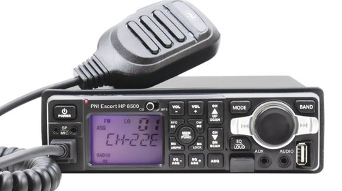 Pachet Statie radio CB si MP3 player PNI Escort HP 8500 ASQ si Antena CB PNI Duplex 2000 CB-FM PNI-PACK114