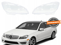 Pachet Sticla Sticle Far Stanga Dreapta Mercedes-Benz C-Class W204/S204/C204 (facelift) AMG Coupe 2-usi