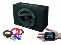 Pachet Subwoofer auto Hertz DBX 30.3 + Amplificator Stetsom IR 280.1 + kit de cabluri complet