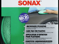 PAD DIN MICROFIBRA PENTRU INTRETINEREA MATERIALELOR PLASTICE SONAX