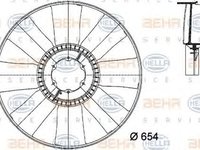 Paleta ventilator IVECO EuroTech MP HELLA 8MV376733101