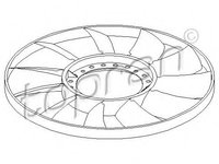 Paleta ventilator, racire motor AUDI A4 (8D2, B5) (1994 - 2001) TOPRAN 110 294