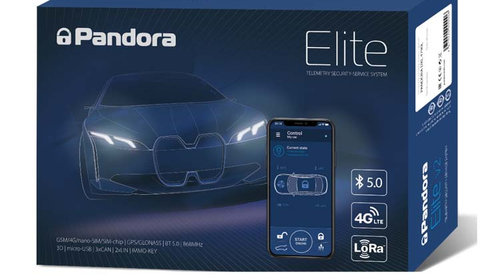 Pandora Elite Sistem de alarma auto cu pornir