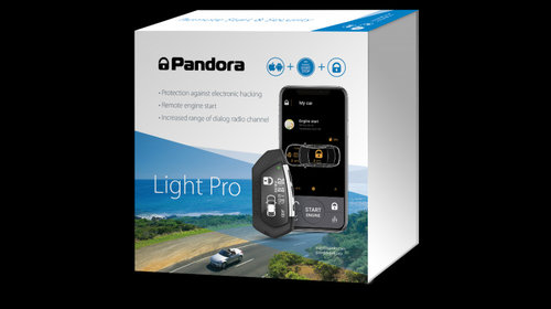 Pandora Light PRO V2 alarma cu Bluetooth si t
