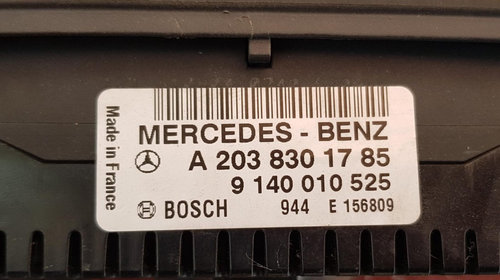 Panou AC Mercedes C Class W203 2001 2002 2003 2004 2005 2006 2007 cod A2038301785