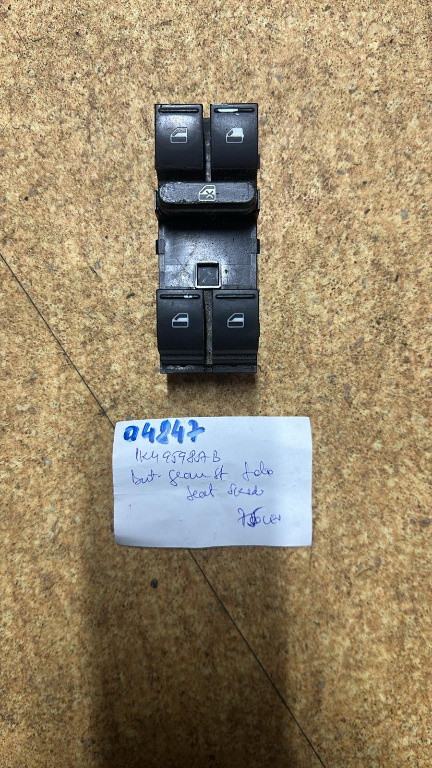 PANOU BUTOANE COMANDA GEAMURI ELECTRICE VW SKODA SEAT 1K4959857B 04847 1C/L44