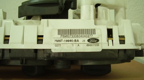 Panou comanda AC clima / incalzire Ford Focus II model 2004 2005 2006 2007 2008 cod: 7M5T-19980-BA