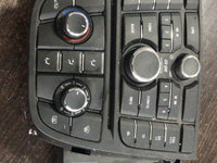 Panou comanda AC + panou radio CD Opel Astra J cod 13435154 / 13409864