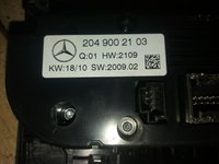 Panou comanda climatizare Mercedes C Class W 204