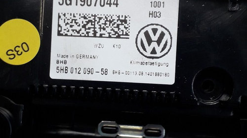 Panou comanda Climatronic VW Passat B8 Tiguan 5G1907044