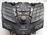 Panou comanda sistem audio navigatie butoane media tastatura radio cd ford focus 3 bm5t18k811