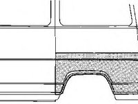 Panou lateral Citroen RELAY bus (230P), FIAT DUCATO caroserie (230L), PEUGEOT BOXER bus (230P) - VAN WEZEL 1747146