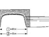 Panou lateral MERCEDES-BENZ T2/L caroserie inchisa/combi, MERCEDES-BENZ T2/L vehicul pentru utilizare generala, MERCEDES-BENZ T2/L platou / sasiu - VA