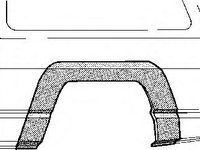 Panou lateral MITSUBISHI PAJERO/SHOGUN I (L04_G, L14_G), MITSUBISHI PAJERO/SHOGUN I autoturism de teren, deschis (L04_G) - VAN WEZEL 3240146