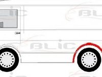 Panou lateral VW LT 28-35 I bus 281-363 BLIC 6504039560591P