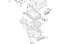 Panou sigurante motor Seat Leon 1P 2008 2.0 BKD 103 KW 3C0937125 OEM 3C0937125