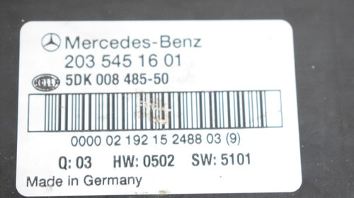 Panou sigurante SAM Mercedes C Class W203 2035451601 314