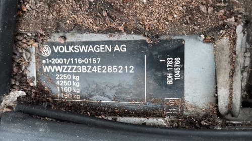 Panou sigurante Volkswagen Passat B5 2005 Break 2.5 TDI