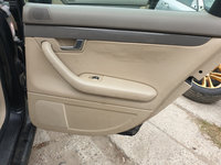 Panou Tapiterie Fata Interior Piele Crem de pe Usa Portiera Dreapta Spate Audi A4 B6 2001 - 2005 [C1788]