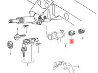 Parte electrica contact Volkswagen Passat B5.5 (3B) Berlina 2005 1.9 TDI OEM 4B0905849